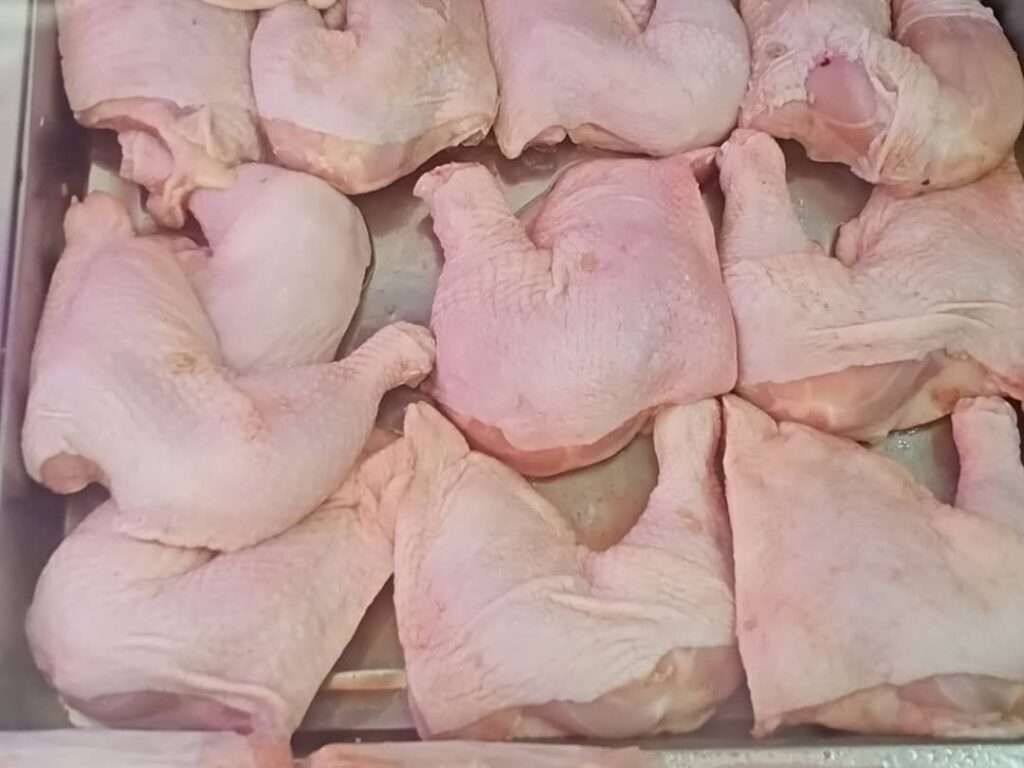 Online halal meat shop visual product gallery