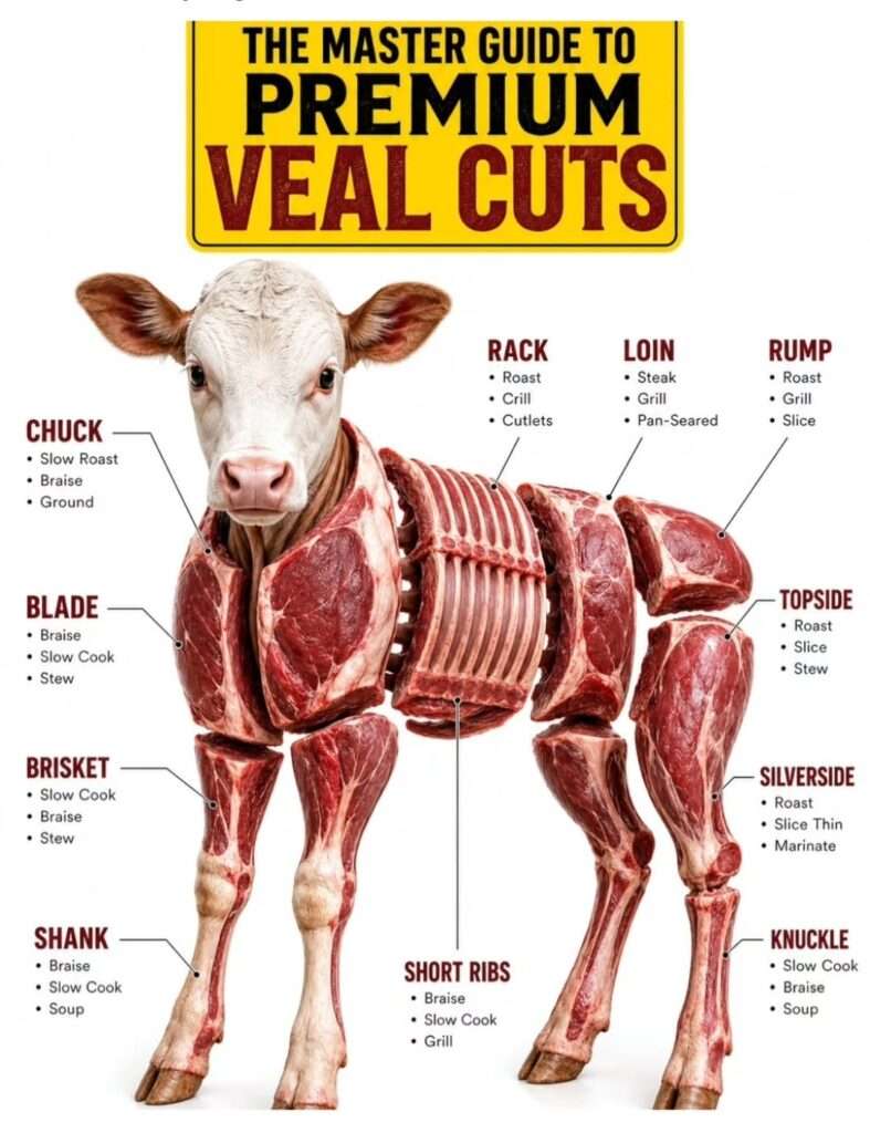 Fresh quality meat prepared for healthy family meals and balanced nutrition